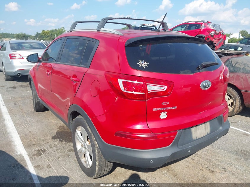 2012 KIA SPORTAGE SPORT UTILITY VEHICLE 2.4L I-4 DOHC, VVT, 176HP