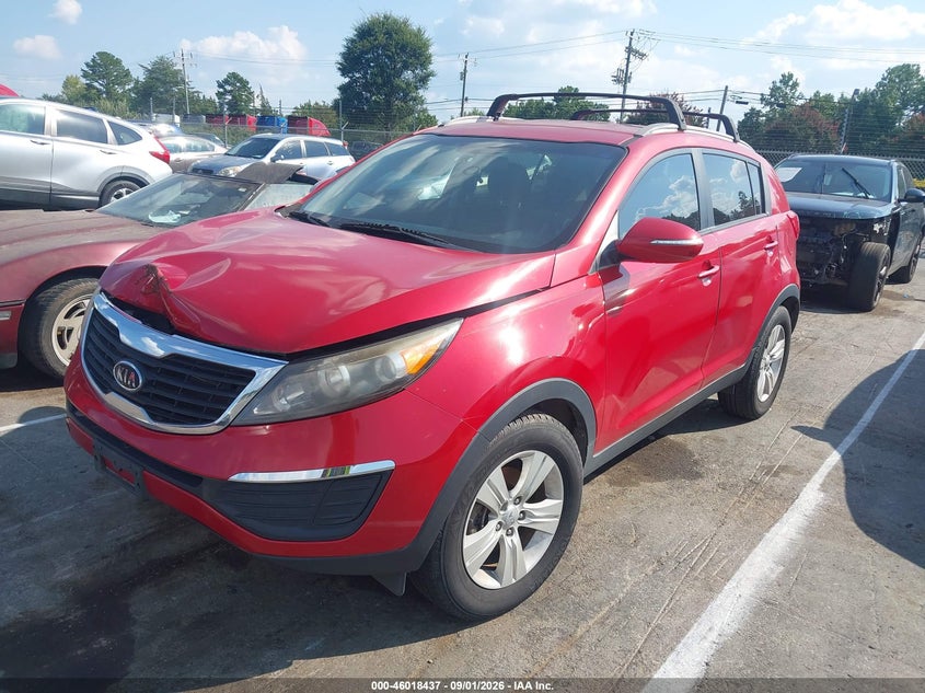 2012 KIA SPORTAGE auction photo 2