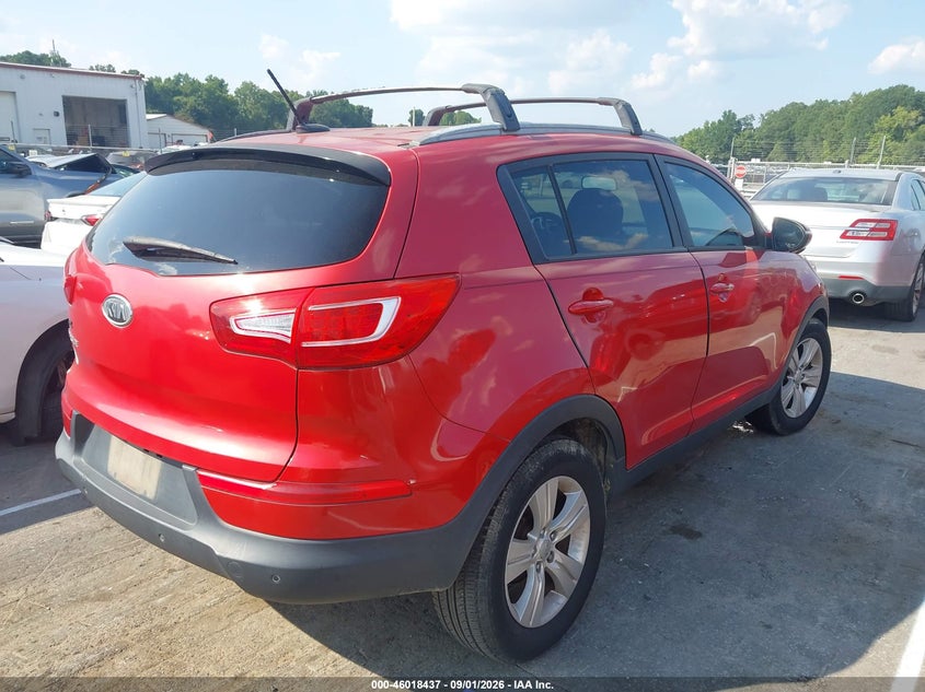 2012 KIA SPORTAGE auction photo 4