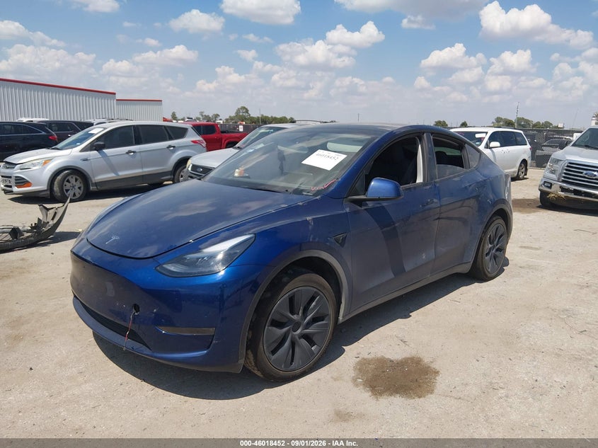 Vin: 7saygded9sa372510, lot: 46517843, tesla model y long range dual motor rear-wheel drive 20252