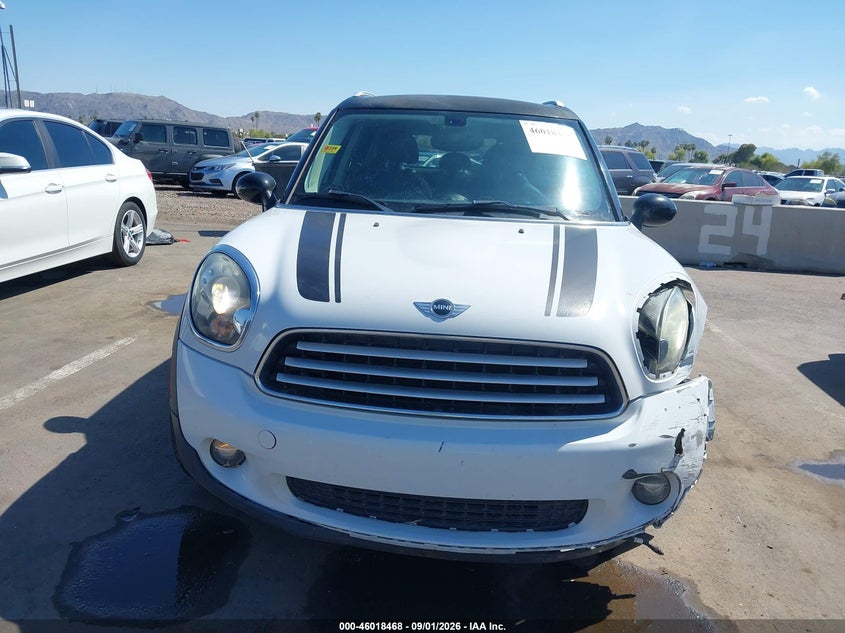MINI COUNTRYMAN 2013 VIN WMWZB3C5XDWM07351