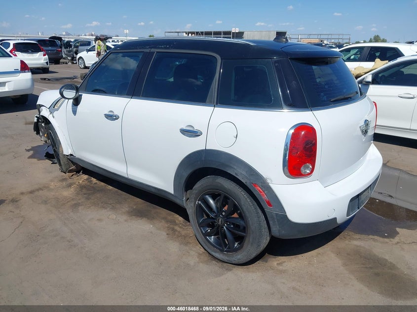 MINI COUNTRYMAN 2013 VIN WMWZB3C5XDWM07351