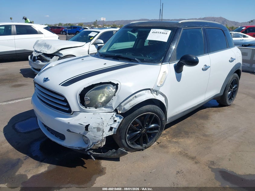 MINI COUNTRYMAN 2013 VIN WMWZB3C5XDWM07351