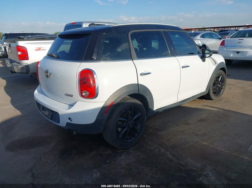 MINI COUNTRYMAN 2013 VIN WMWZB3C5XDWM07351