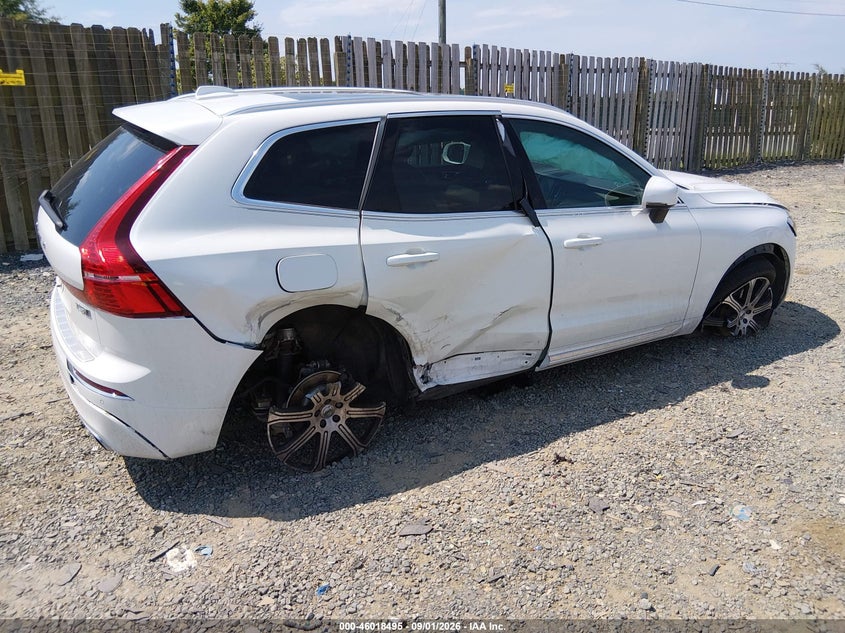 VOLVO XC60 2020 VIN YV4102RL7L1512282