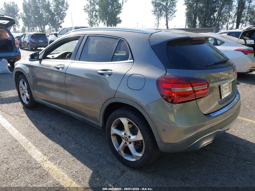 Vin: wdctg4gb9jj491701, lot: 46517891, mercedes-benz gla 250 4matic 20183
