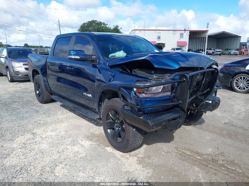 Vin: 1c6srfjt9mn805974, lot: 46517893, ram 1500 laramie  4x4 5'7 box 2021 img_1