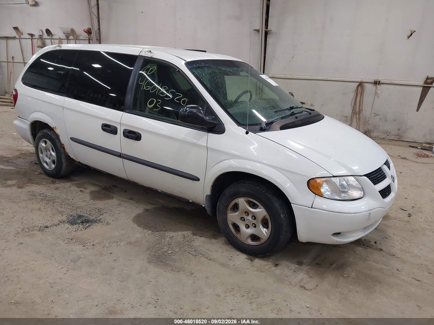 DODGE GRAND CARAVAN 2003 VIN 1D8GP24343B167563