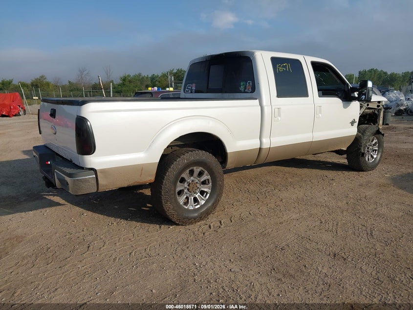 Vin: 1ft7w2bt7cea38591, lot: 46517962, ford f-250 lariat 20124