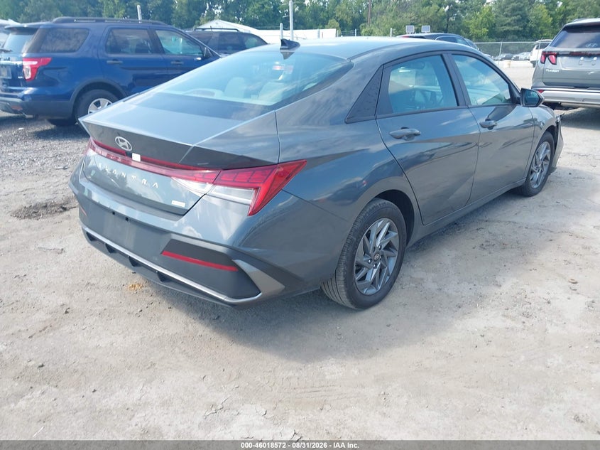 Vin: kmhlm4dj6su160869, lot: 46517963, hyundai elantra hybrid blue 20254