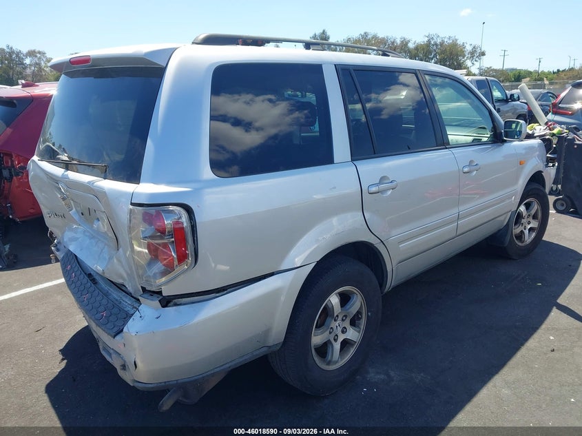 2007 HONDA PILOT auction photo 4