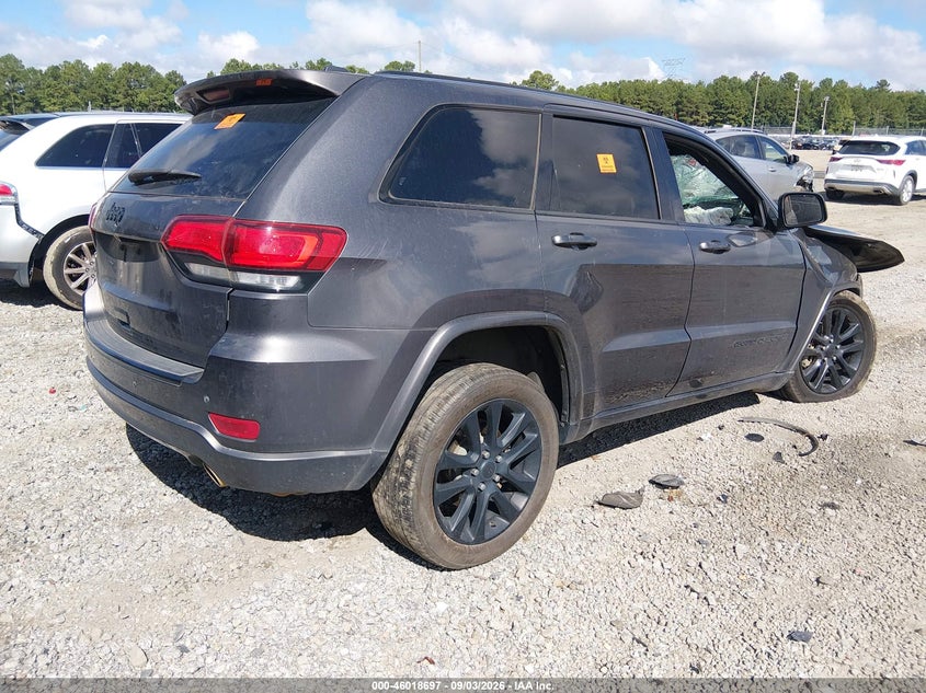 Vin: 1c4rjeag0hc957218, lot: 46518088, jeep grand cherokee altitude 4x2 20174