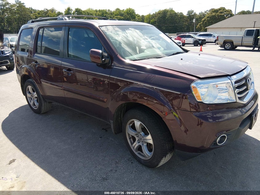 2013 HONDA PILOT auction photo 1