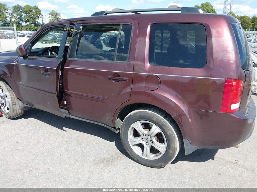 2013 HONDA PILOT auction photo 3