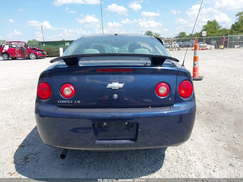 CHEVROLET COBALT 2008 VIN 1G1AK18F187132435