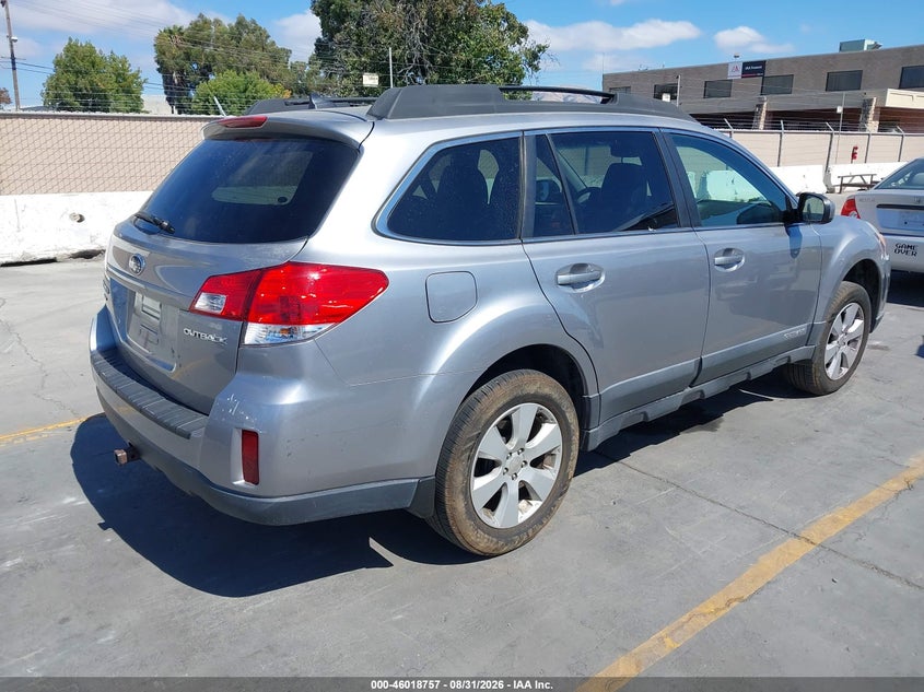 2011 SUBARU OUTBACK auction photo 4