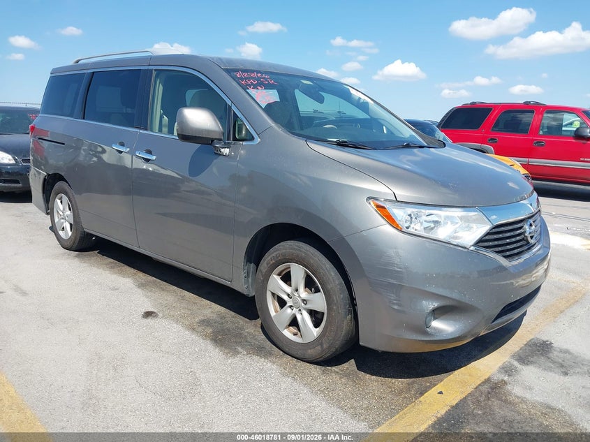Vin: jn8ae2kp1h9165739, lot: 46518172, nissan quest sv 2017 img_1