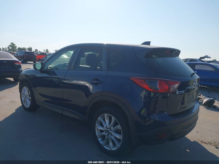 Vin: jm3ke2dy6e0317091, lot: 46518192, mazda cx-5 grand touring 20143