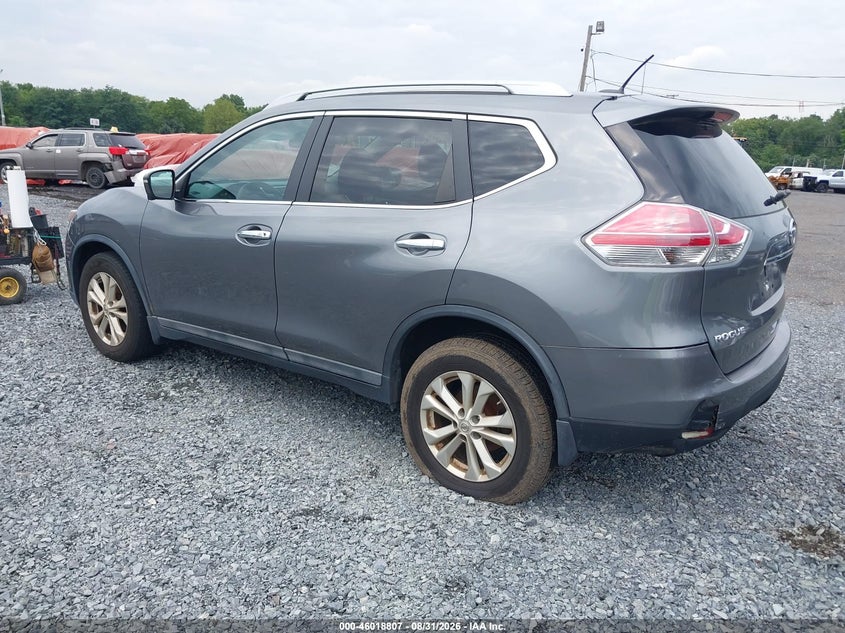 2015 NISSAN ROGUE auction photo 3