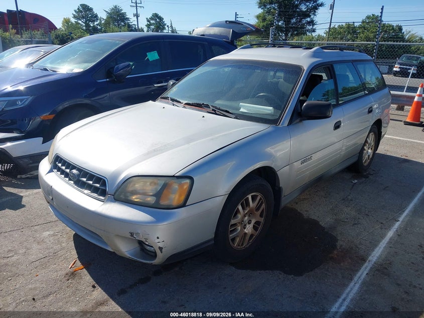 SUBARU OUTBACK 2004 VIN 4S3BH675847623093