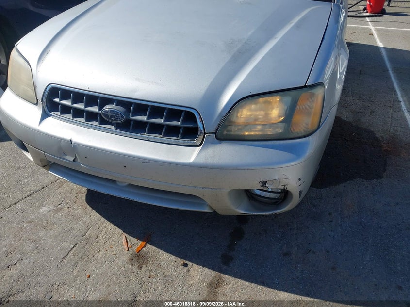 SUBARU OUTBACK 2004 VIN 4S3BH675847623093