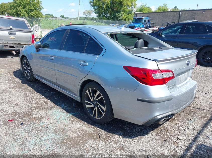 Vin: 4s3bnas67j3012969, lot: 46518223, subaru legacy 2.5i sport 20183