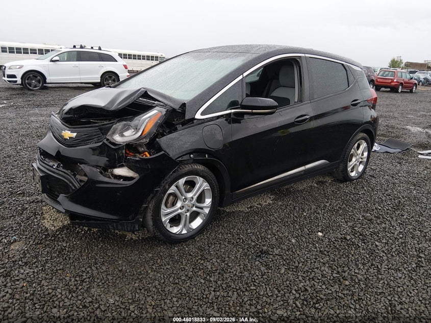 Vin: 1g1fy6s00l4105484, lot: 46518224, chevrolet bolt ev fwd lt 20202