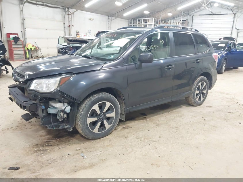 2017 Subaru Forester, Right Side, IAAI, VIN JF2SJAGC9HH517551 — photo 2