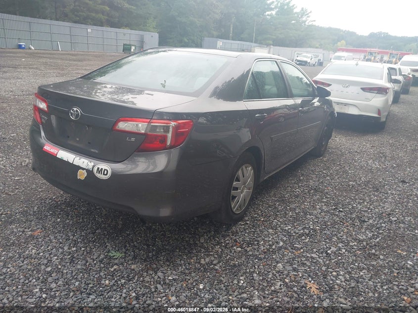 2014 TOYOTA CAMRY auction photo 4