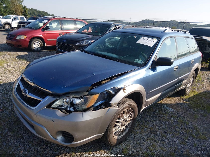 2008 SUBARU OUTBACK auction photo 2