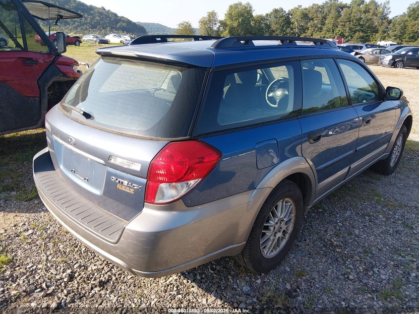 2008 SUBARU OUTBACK auction photo 4