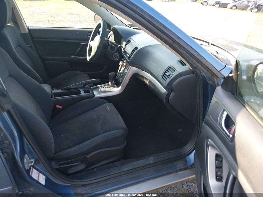 2008 SUBARU OUTBACK auction photo 5
