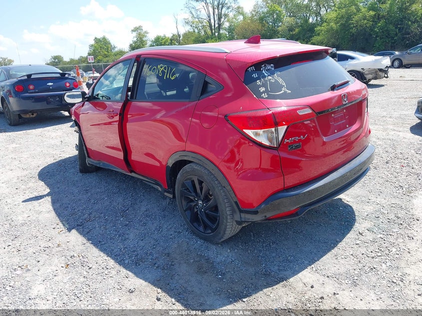 HONDA HR-V 2022 VIN 3CZRU6H10NM748578