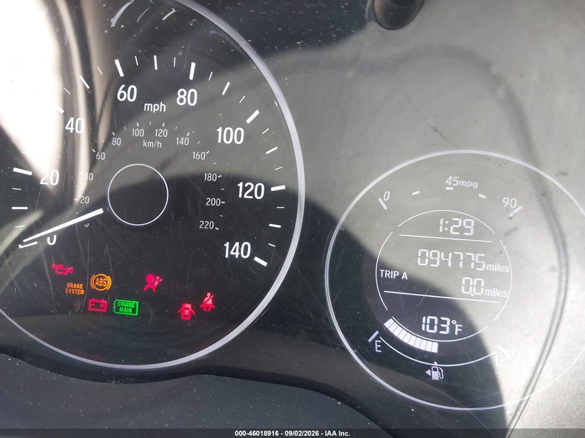 HONDA HR-V 2022 VIN 3CZRU6H10NM748578