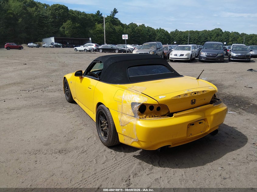 HONDA S2000 2004 VIN JHMAP21414T000900