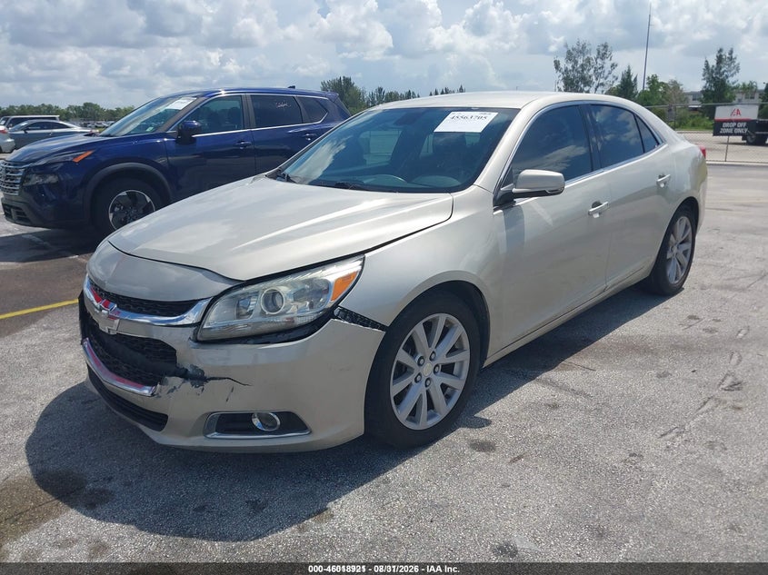 2014 Chevrolet Malibu, Front End, IAAI, VIN 1G11G5SX2EF199668 — photo 2