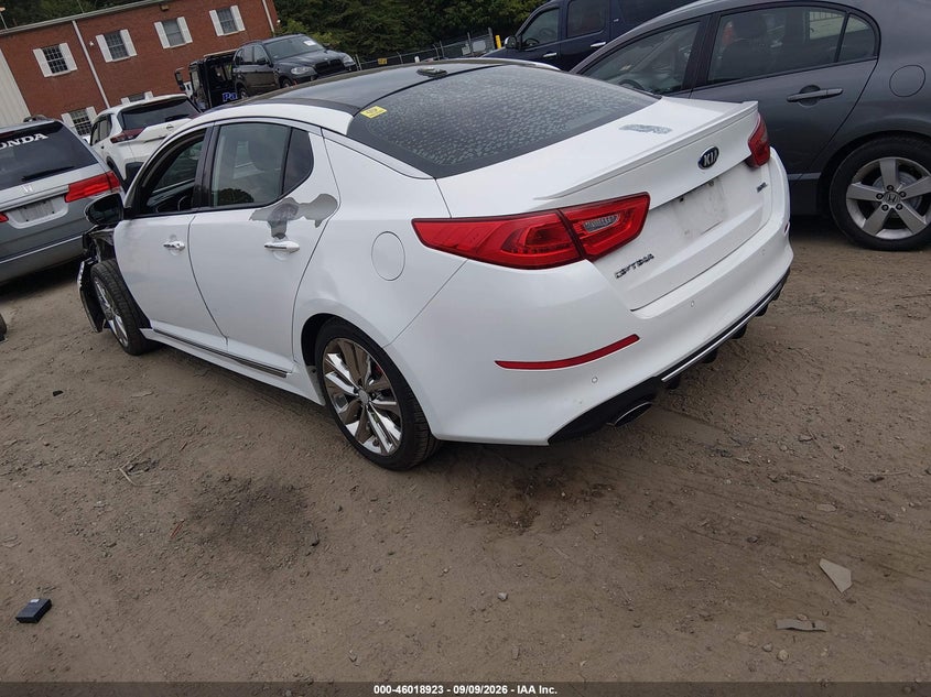 Vin: 5xxgr4a63fg368405, lot: 46518314, kia optima sxl turbo 20153