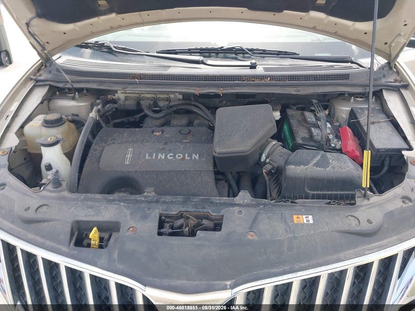 LINCOLN MKX 2011 VIN 2LMDJ8JK9BBJ32379