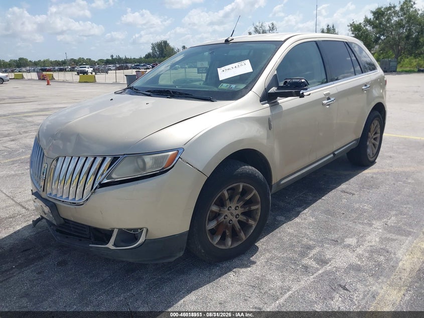 LINCOLN MKX 2011 VIN 2LMDJ8JK9BBJ32379
