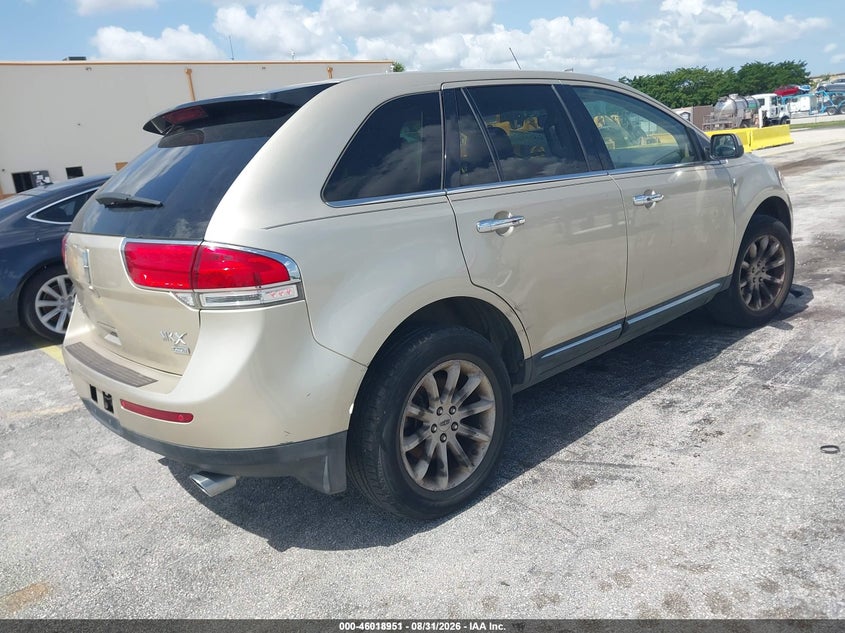 LINCOLN MKX 2011 VIN 2LMDJ8JK9BBJ32379
