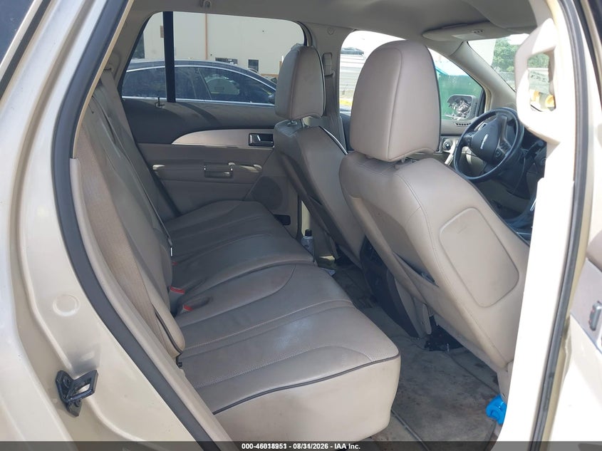 LINCOLN MKX 2011 VIN 2LMDJ8JK9BBJ32379