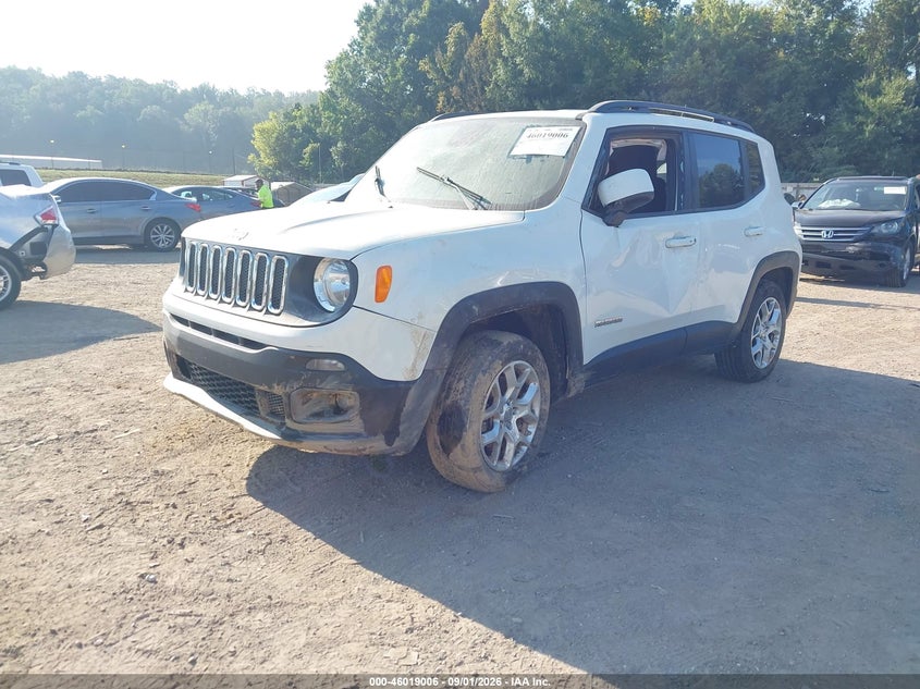 2017 Jeep Renegade, Удар спереди, IAAI, VIN ZACCJBBBXHPF25710 — фото 2