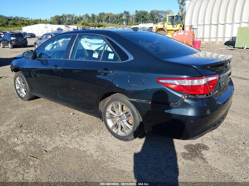 Vin: 4t1bf1fk9hu372216, lot: 46518399, toyota camry se 20173