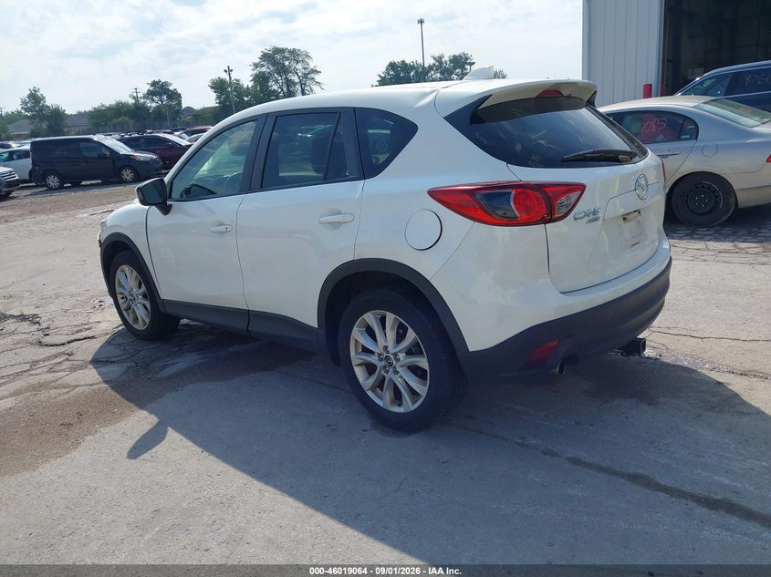 Vin: jm3ke4dy4e0385868, lot: 46518456, mazda cx-5 grand touring 20143