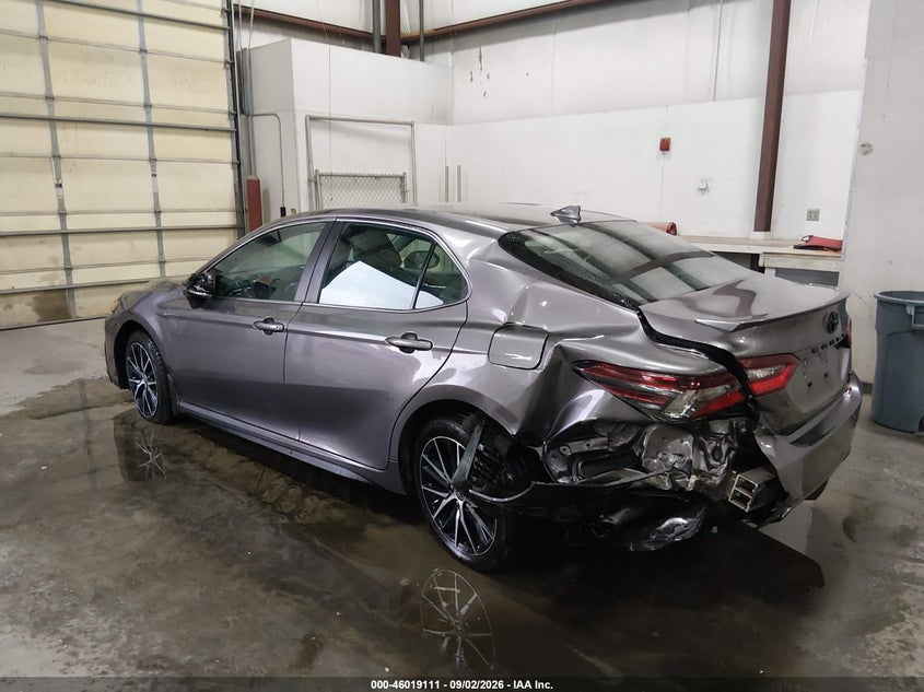 Vin: 4t1g11bk9pu076668, lot: 46518502, toyota camry se awd 20233