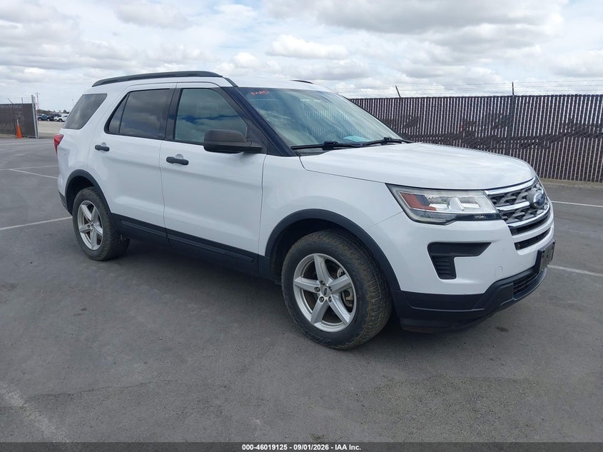 2018 FORD EXPLORER auction photo 1