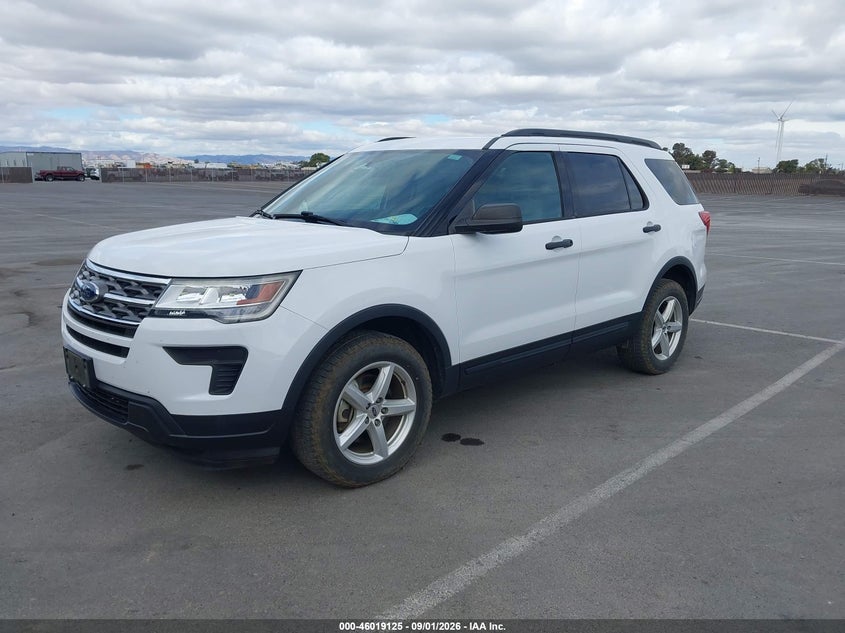 2018 FORD EXPLORER auction photo 2