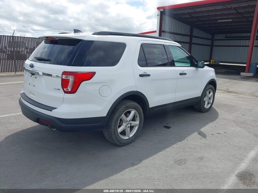 2018 FORD EXPLORER auction photo 4