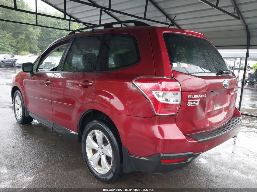 2015 SUBARU FORESTER SPORT UTILITY VEHICLE 2.5L H-4 DOHC, VVT, REGULAR , 170HP