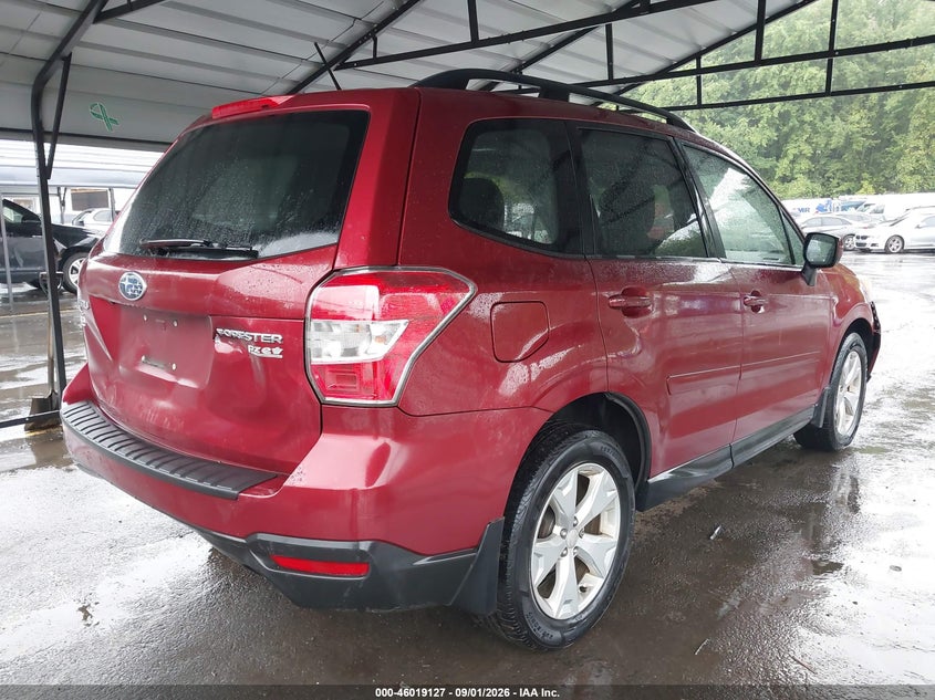 2015 SUBARU FORESTER SPORT UTILITY VEHICLE 2.5L H-4 DOHC, VVT, REGULAR , 170HP